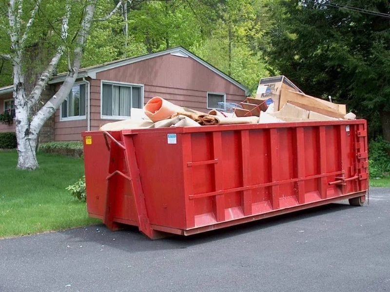 dumpster rental project in Portsmouth